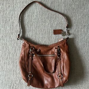 Vintage soft leather Coach crossbody